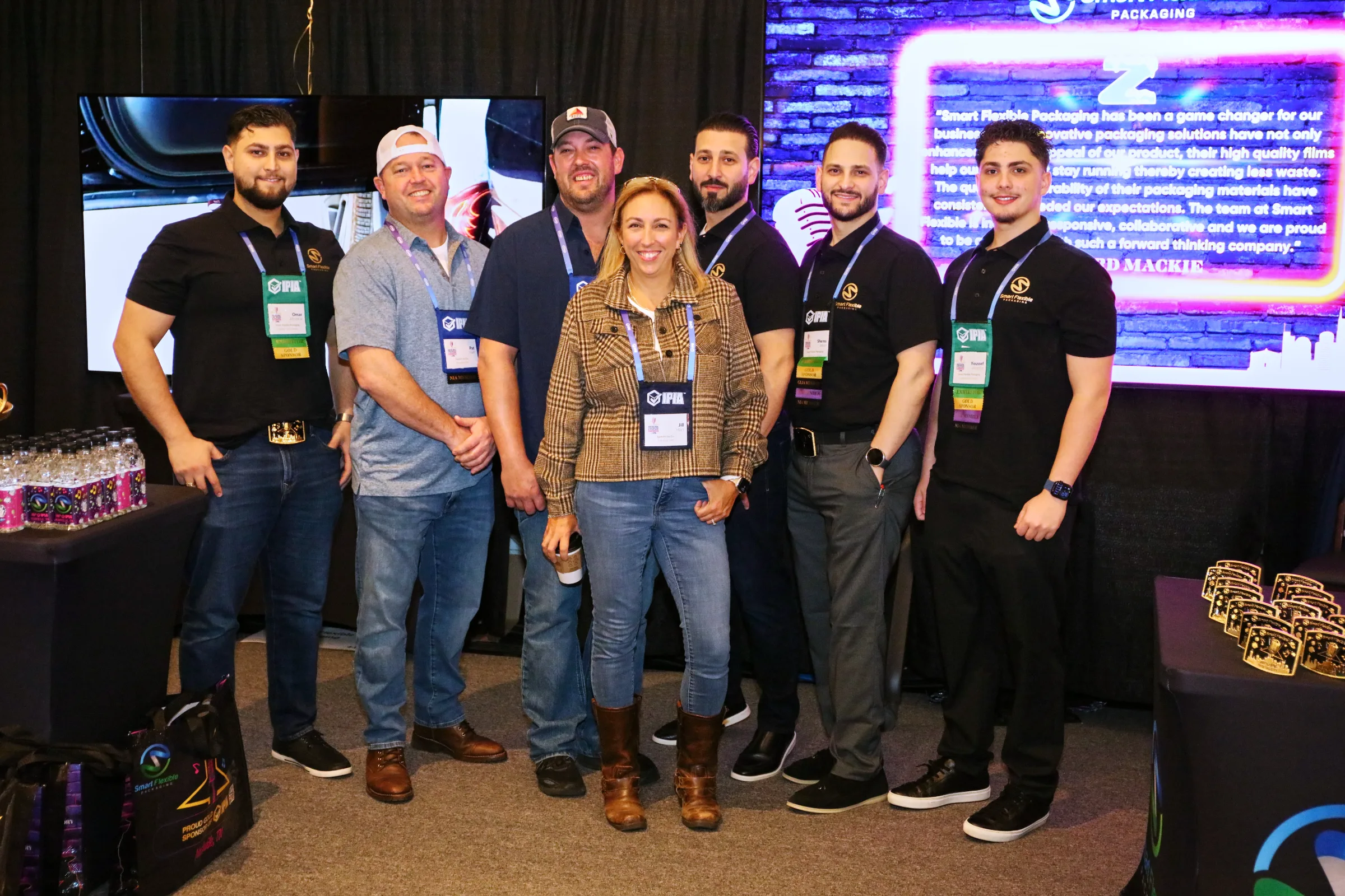 Panel discussion at corporate event